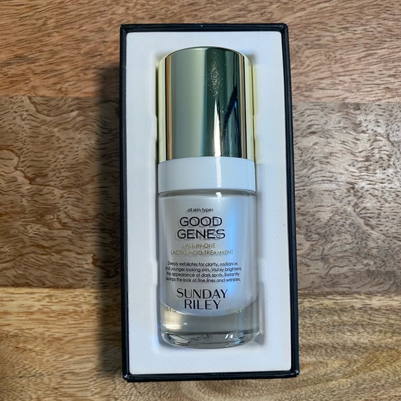 NIB SUNDAY RILEY Good Genes All-In-One Lactic Acid Treatment 0.5 fl. oz. - Picture 3 of 4